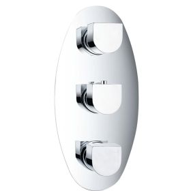 Just Taps Base Concealed 3 Outlet Shower Valve