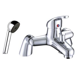 Just Taps Plus  XY Deck Mounted Bath Shower Mixer with Kit
