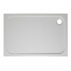 Crosswater Stone Resin Shower Trays 45mm Edge Waste Rectangular 800 x 1200mm