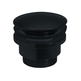 Crosswater MPRO Matt Black Universal Basin Click Clack Waste