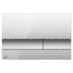 Alca Basic Flush Plate – Matt Chrome