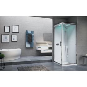 Novellini EON GF90 Standard Pivot Door Enclosure (No Dome)