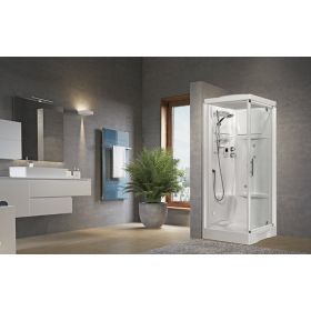 Novellini New Holiday GF80 Hydromassage Pivot Door Enclosure