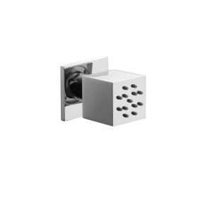 Just Taps Square body jet for Mixer Shower Single - Chrome