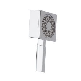 Just Taps Single Quadro clean shower handle-Chrome