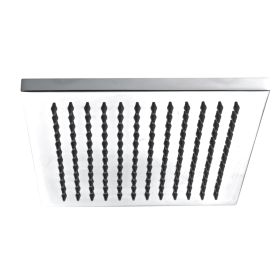 Just Taps Square Rainshower overhead shower 300mm x 300mm-Chrome