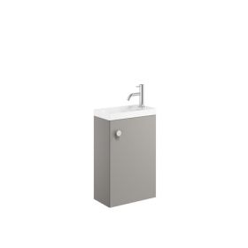 Crosswater Alo Cloakroom Unit 400 Storm Grey Matt AL4000FSG 