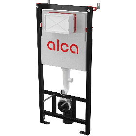 Alca 1.12m frame & cistern (12cm deep) WRAS air gap