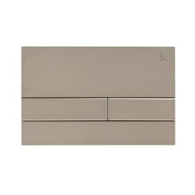 Crosswater Arena Flush Plate-Brushed Stainless Steel