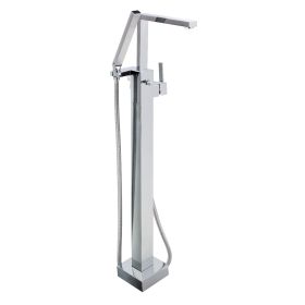 Just Taps Athena Lever Side Lever Floor Standing Bath Shower Mixer