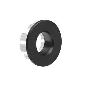 Crosswater MPRO Matt Black Overflow Cover