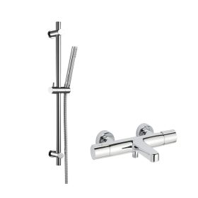 Just Taps Vos Thermostat with Slider Rail
