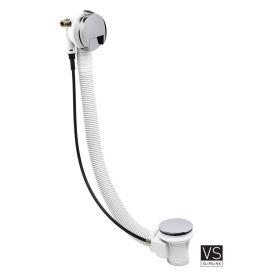 Crosswater  VS Slimline Bath Filler with Pop-up Waste 