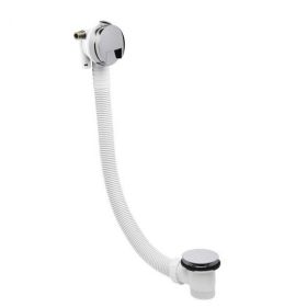 Crosswater - Slimline Extended Bath Click Clack Waste Filler - 100cm
