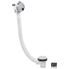 Crosswater  VS Slimline Bath Filler with Click Clack Waste 