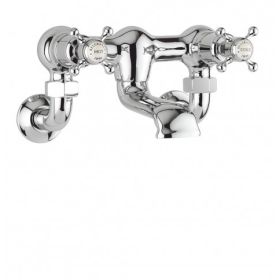 Crosswater Belgravia Wall Union Set Only-Chrome