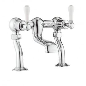 Crosswater Belgravia Lever Bath Filler-Chrome