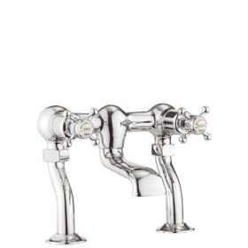 Crosswater Belgravia Crosshead Bath Filler-Chrome
