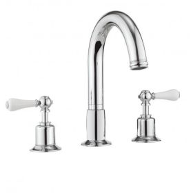 Crosswater Belgravia Lever Bath 3 Hole Set