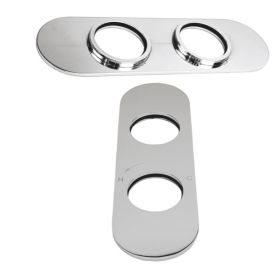 Crosswater Central 1000 Thermostatic Shower Back Plate Chrom