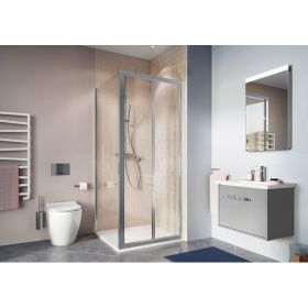 Clear 6 Bi-fold Door & Side Panel