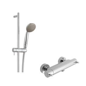 Just Taps Vos Thermostat with Slider Rail
