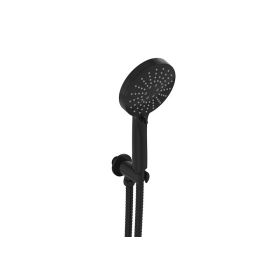 Saneux COS 3 Function Handset - w/ Outlet Elbow and Holder and 180cm Hose - Satin Black