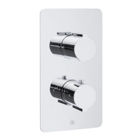 Just Taps Curve Thermostatic Concealed 3 Outlet Shower Valve MP 0.5