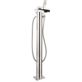 Crosswater Water Square Floorstanding Bath Shower Mixer with Kit