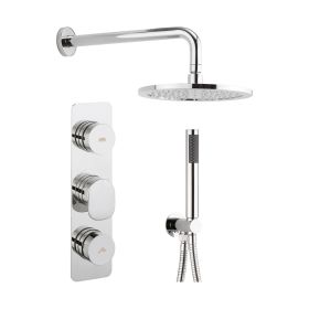 Crosswater Dial Valve 2 Control with Pier Trim
