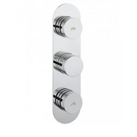 Crosswater Dial Valve 2 Control with Central Trim