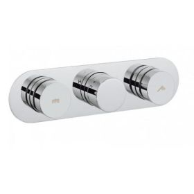 Crosswater Dial Valve 2 Control with Central Trim - Landscape