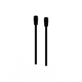 Abacus Isolation Valve Extensions 10Mm To 1/2" Set Of 2 - Matt Black
