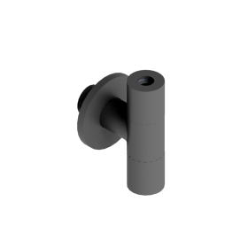 Abacus Under Basin Designer Angle Valve 1/2" Male X 10Mm - Matt Anthracite