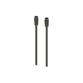Abacus Isolation Valve Extensions 10Mm To 1/2" Set Of 2 - Matt Anthracite