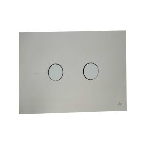 Just Taps Chrome Toilet Metal Frame with Button