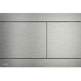 Alca Fun Flat Flush Plate - PVD Brushed Nickel