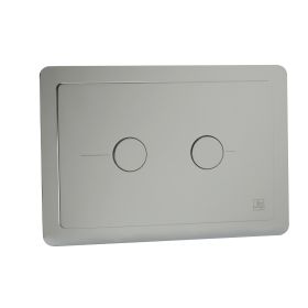 Just Tap Grosvenor Chrome Metal Pneumatic Flush Plate