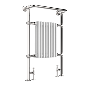Just Taps Grosvenor Radiator Chrome 963 x 673 x 230