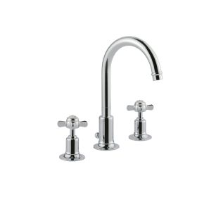 Just Taps Grosvenor Pinch 3 Hole Basin Mixer