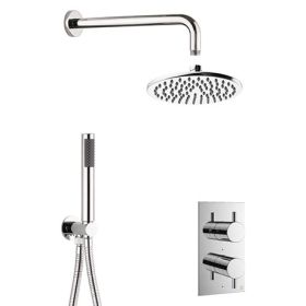 Crosswater MPRO 2 Outlet 2-Handle Shower Bundle - Chrome
