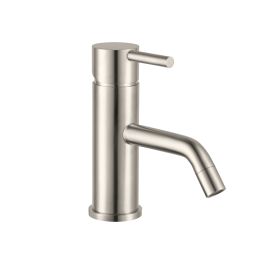 Just Taps Inox Single Lever Basin Mixer, 110mm Spout