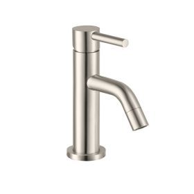 Just Taps Inox Brushed Stainless Steel Mini Basin Mixer