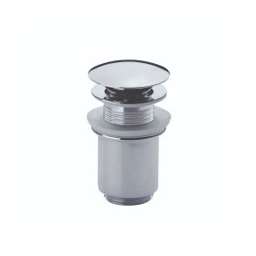 Just Taps Unslotted Click Clack Chrome Basin Waste