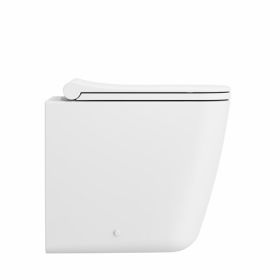 Crosswater Libra Back to Wall Toilet & Seat Matt White