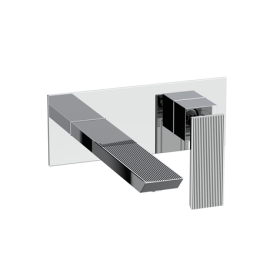 Crosswater LIMIT Chrome Basin 2 Hole Set