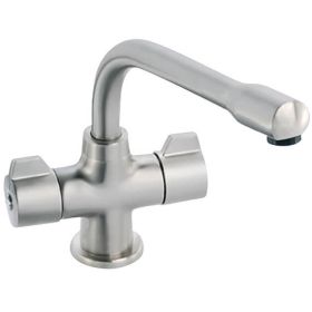 Clearwater Alpha Top Lever Mixer Tap And Cold Filter With Swivel Spout