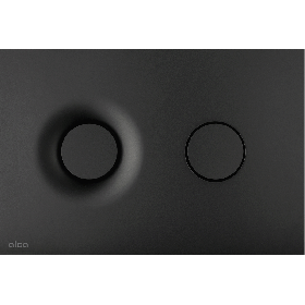 Alca Dot Dot flush plate - matt black