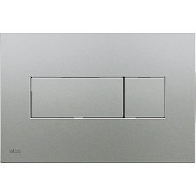Alca Flush Plate (Slim Rectangular) - Matt Chrome