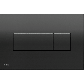 Alca Flush Plate (Slim Rectangular) - Gloss Black